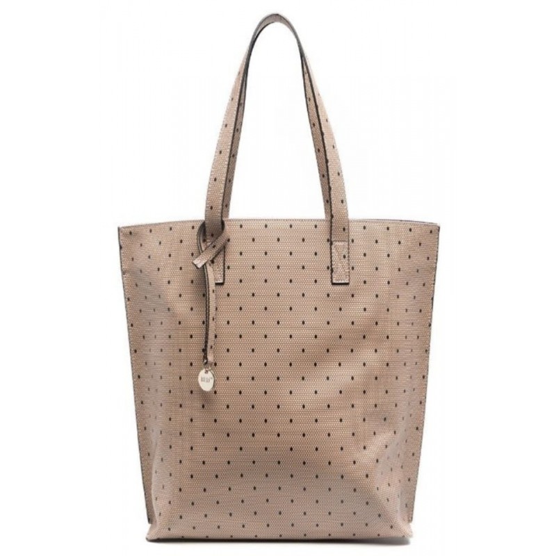 RED VALENTINO - Tote bag with print - Nude / Black