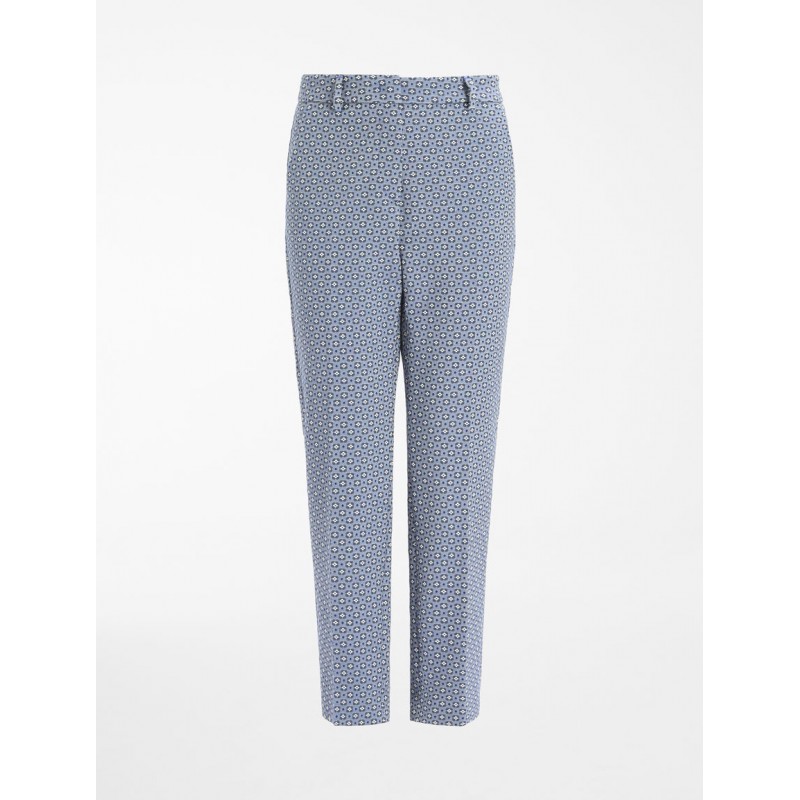WEEKEND MAX MARA - ONORE Stretch Cotton Trousers - Multicolor