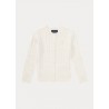 POLO KIDS - Cable-Knit Cotton Cardigan