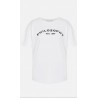 PHILOSOPHY - T-shirt in jersey di cotone con logo - Bianco