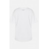 PHILOSOPHY - T-shirt in jersey di cotone con logo - Bianco