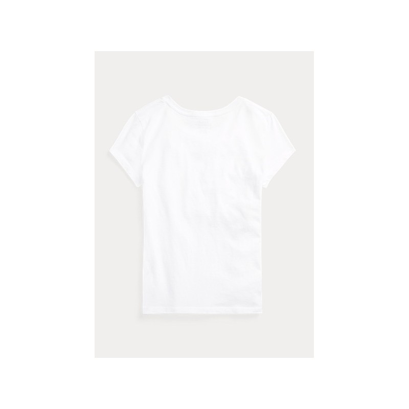 POLO KIDS - T-Shirt Flag -White -