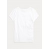 POLO KIDS - T-Shirt Bandiera - Bianco -