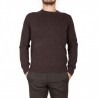 ERMENELGILDO ZEGNA - Cashmere round-neck sweater - Brown