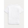 POLO KIDS - T-Shirt Orso Sub -Bianco -