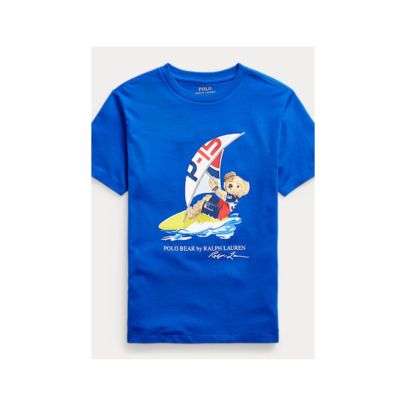 POLO KIDS - T-Shirt Surf Bear -Royal -