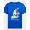 POLO KIDS - T-Shirt Orso Surf - Royal -