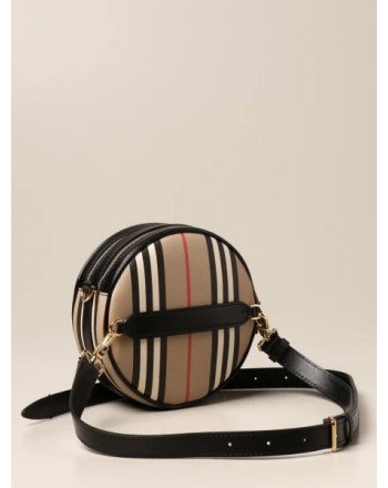 BURBERRY - Louise bag with iconic striped pattern - Archuve Beige