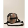 BURBERRY - Louise bag with iconic striped pattern - Archuve Beige