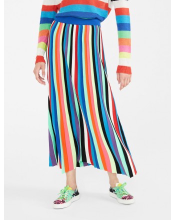 WEEKEND MAX MARA - Flutterflies OVE Viscose Cloth Skirt - Multicolor
