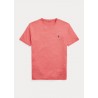 POLO RALPH LAUREN  - T-Shirt in jersey Custom Slim - Rosa