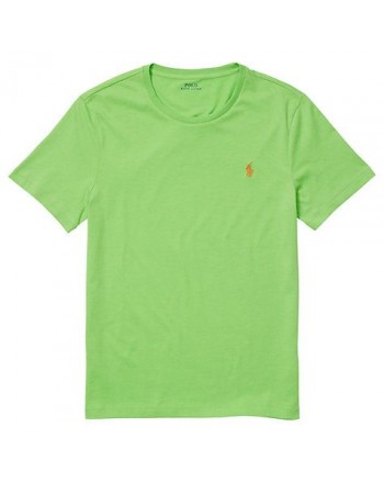 POLO RALPH LAUREN  - T-Shirt Custom Slim Basic - Kiwi Lime
