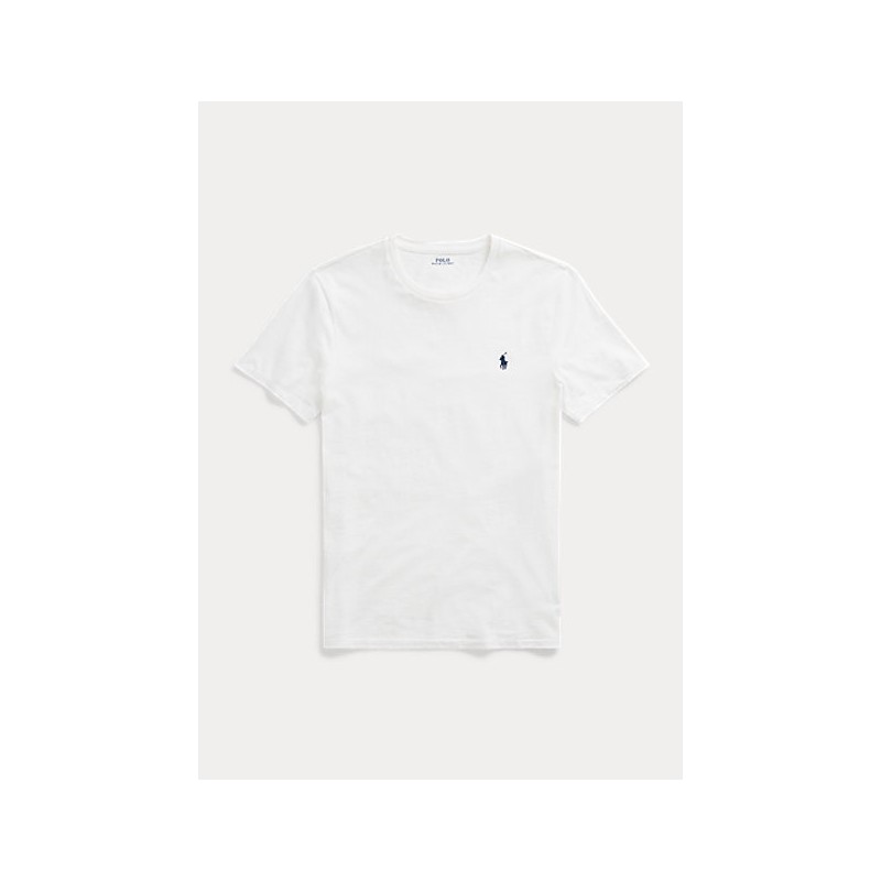 POLO RALPH LAUREN  - T-Shirt Custom Slim Basic - White