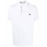 ETRO - Piquet polo shirt with embroidered Pegasus - White