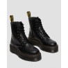 DR. MARTENS - JADON POLISHED SMOOTH Boots  - Black