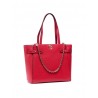 MICHAEL BY MICHAEL KORS - CARMEN Leather Shopping Bag - Bright Red