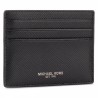MICHAEL BY MICHAEL KORS - HARRISON Leather Credit Card Holder - Black