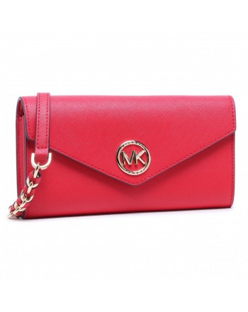 MICHAEL BY MICHAEL KORS - CARMEN XBody Saffiano Leather Bag - Bright Red