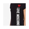 LOVE MOSCHINO - T-Shirt con Cuore - NERO