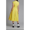 FAY - Dress with Belt - Lemon