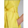 FAY - Dress with Belt - Lemon