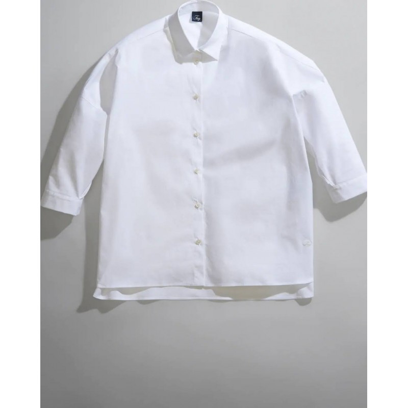FAY - Oversized shirt - White