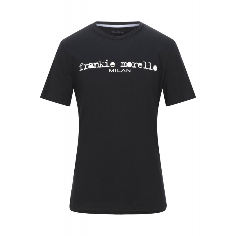 FRANKIE MORELLO - Basic T-Shirt - BLACK