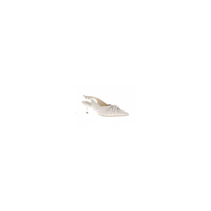 EMANUELLE VEE - Sandalo con nodo - Bianco