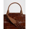 MAX MARA - Crocodile print leather bag - Leather