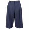 MAX MARA STUDIO -REDY Triacetate Bermuda Shorts - Blue