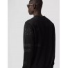 BURBERRY - Horseferry print cotton sweatshirt - Black
