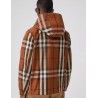 BURBERRY - Reversible jacket with hood - Dark Birch Brown