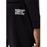 BURBERRY - Cotton jogging trousers with Love writing - Black