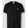 BURBERRY - Cotton T-Shirt With Monogram - Black