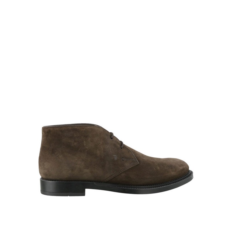 TOD'S - Suede Desert Boots - Brown -