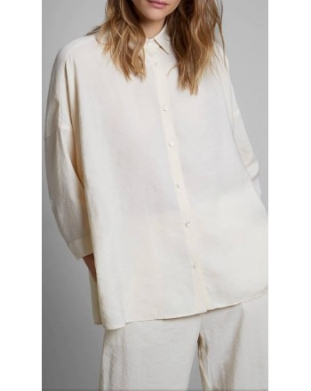 FAY - Over Shirt - White Wool