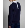 FAY - Crewneck sweatshirt - Petrol Blue