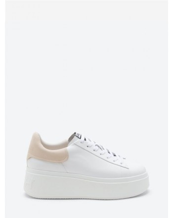 ASH- MOBY Sneakers - White/Pink Salt