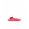 LOVE MOSCHINO - Logo Rubber Slippers - Red