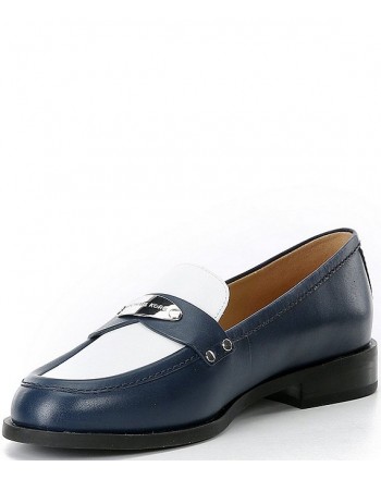 MICHAEL by MICHAEL KORS - Mocassino FINLEY LOAFER - Navy/Bianco