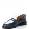 MICHAEL by MICHAEL KORS - FINLEY LOAFER - Navy/White