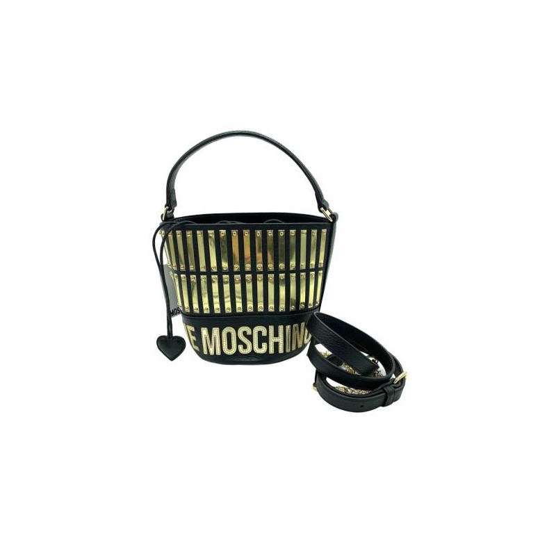 LOVE MOSCHINO - Bucket bag - Black -