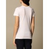 LOVE MOSCHINO - T-shirt stampa  ALL OVER DROPS - Bianco