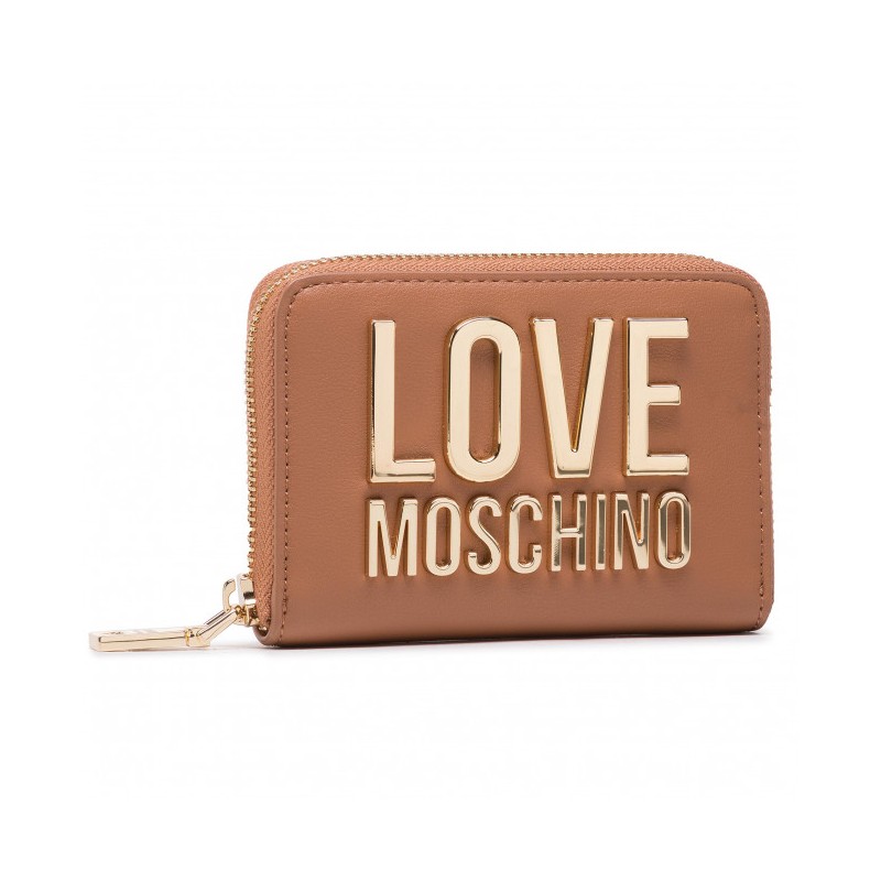 LOVE MOSCHINO - Portafoglio piccolo Logo Moschino - Cuoio -
