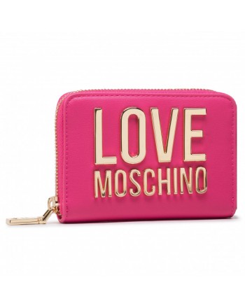 LOVE MOSCHINO - Small wallet - Fucsia