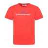 MSGM Baby -  T-shirt con logo - Rosso