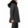 EMPORIO ARMANI - Quilted jacket with hood - Black