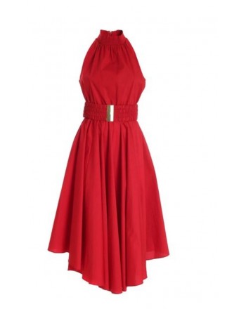 MICHAEL by MICHAEL KORS - CRIMSON Flaired Dress - Red