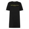 PHILIPP PLEIN - Abito t-shirt iconico PLEIN oro WTG0358 - Nero
