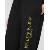 PHILIPP PLEIN - Iconic Plein Gold Joggigin Pants WJT1382 - Black